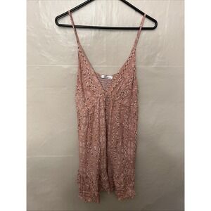 Magnolia Boutique Large Blush Cole Floral Sundress‎ Straps